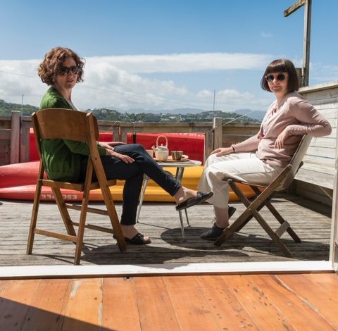 Janice & Sue organise their Eating Tokyo Tours from a boatshed in Evans Bay